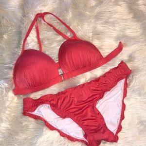 Hot pink/fuscia pink never worn bikini Venus